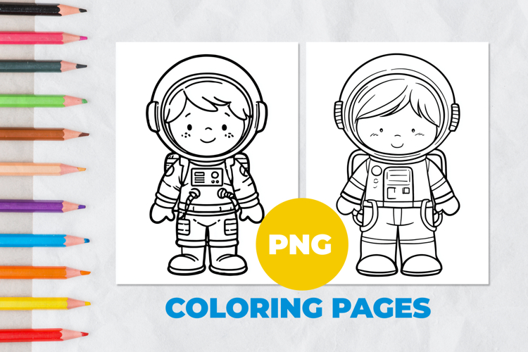 Profession Astronaut Coloring Pages | Coloring book