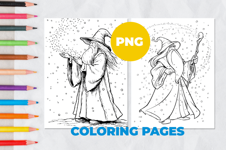 Magician Coloring Pages | Coloring book