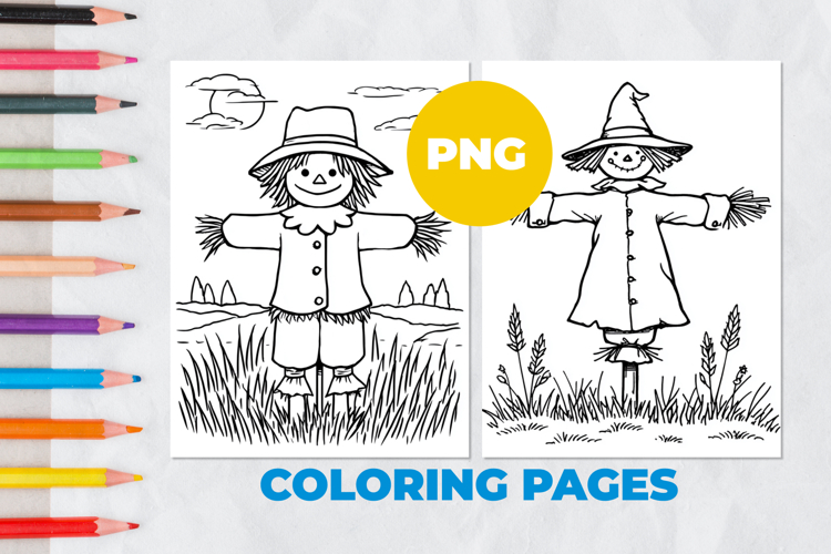 Scarecrow Clipart Image 6