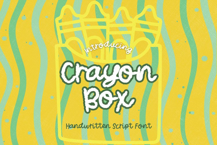 Crayon Box - A Kid Handwritten Script Font example image 1