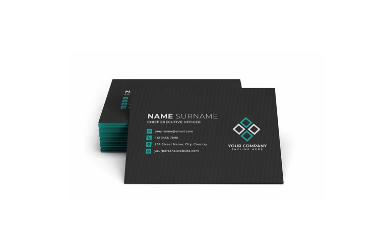 Business Card 3D Mockup Template Photoshop