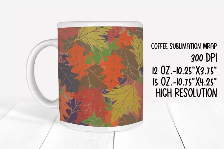 Coffee Mug Sublimation Wrap