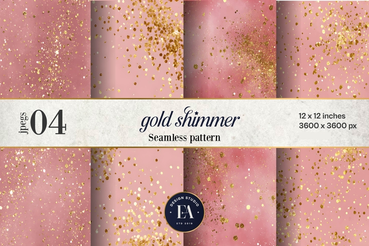 Gold Sparkle Background Image 23