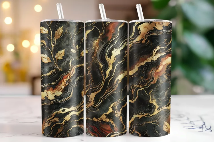 Marble Tumbler Wrap | Sublimation | Tumblers