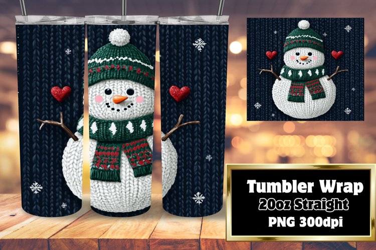 Christmas Tumbler Wrap Image 15