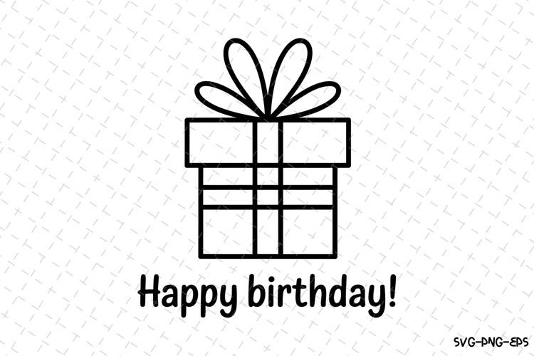 Christmas Happy Birthday Svg | Christmas Svg | Svg Cut Files