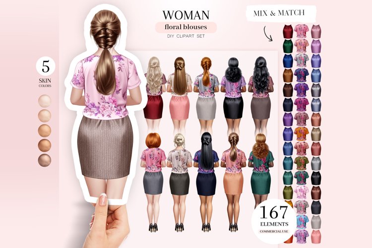 Woman Clipart Image 12