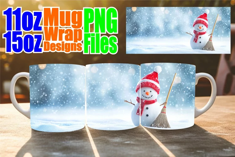 Colorful days sublimation print wrap, Winter