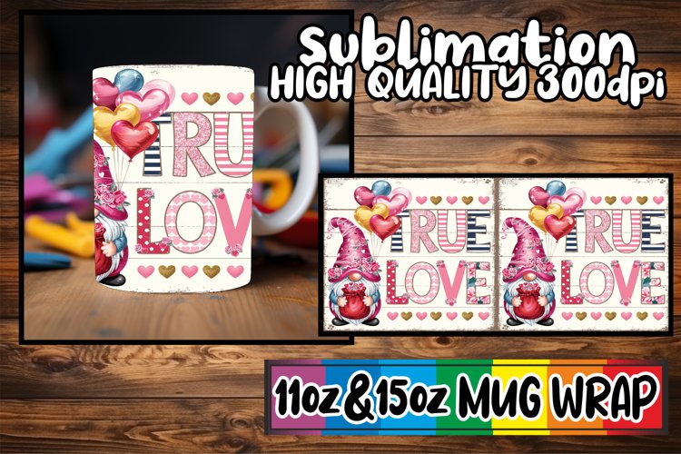 Happy memories 11oz 15oz mug wrap, Valenines example image 1