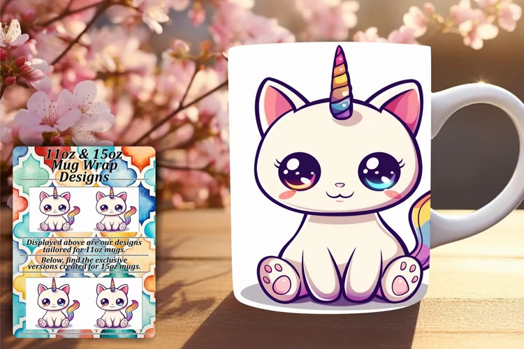 Spring Fantasy Unicorn Mug Creations - 11oz & 15oz