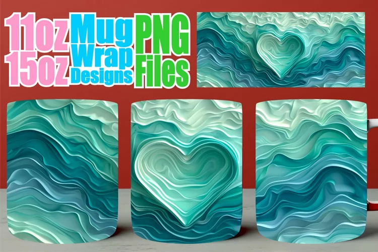 Valentine's Mug Wrap Collection