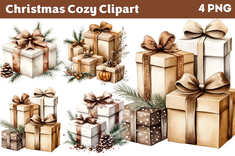 Cozy Christmas Clipart PNG