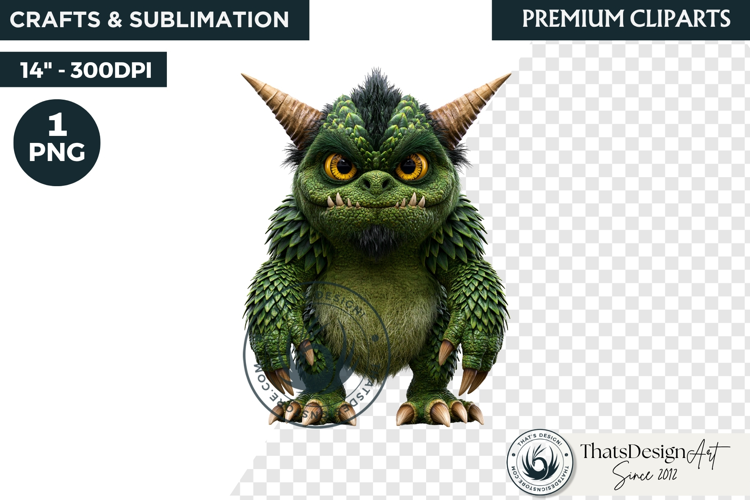 Halloween Little Monster Clipart Png, Spooky Cute Fantasy