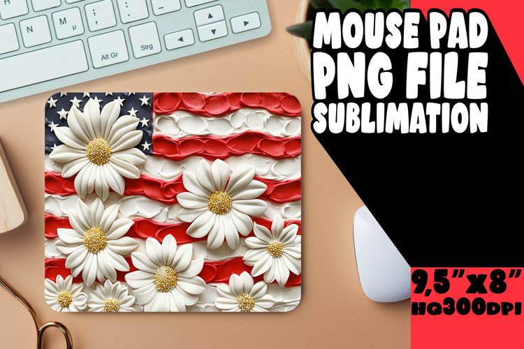 American Flag Sublimation