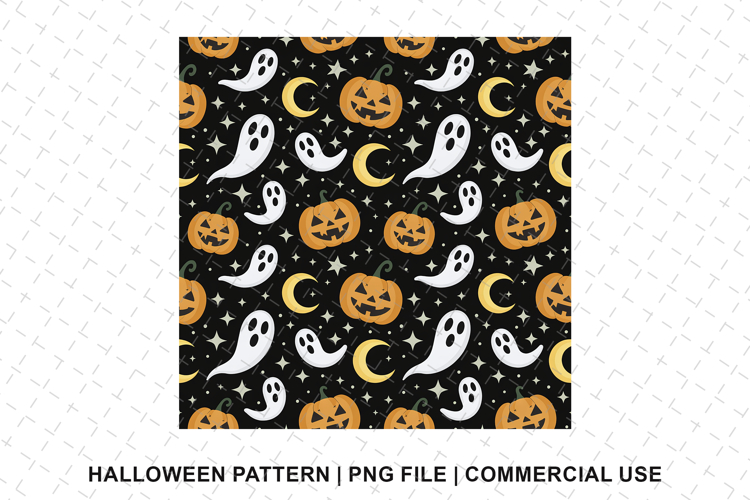 Halloween Seamless Pattern Image 16