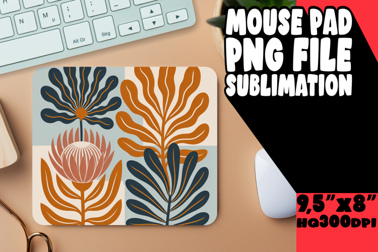 Unique MOUSE MAT Gift Ideas, Flowers