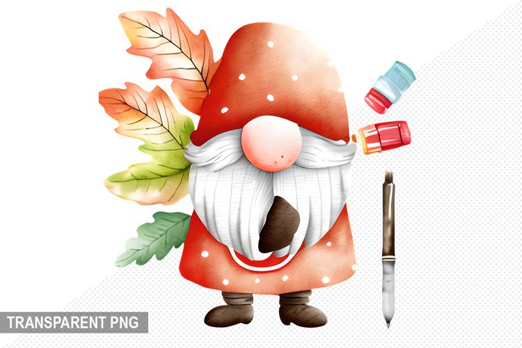 Autumn Gnome Sublimation - Gnome Sublimation - Gnome