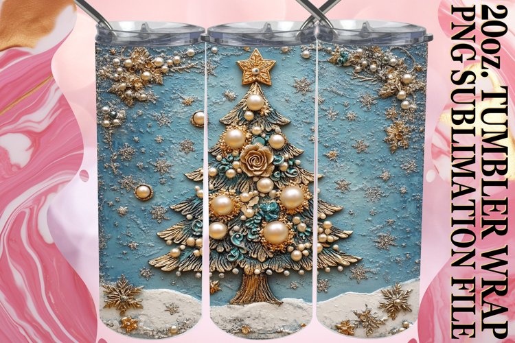 WHIMSICAL MOMENTS 20oz TUMBLER WRAP, Christmas