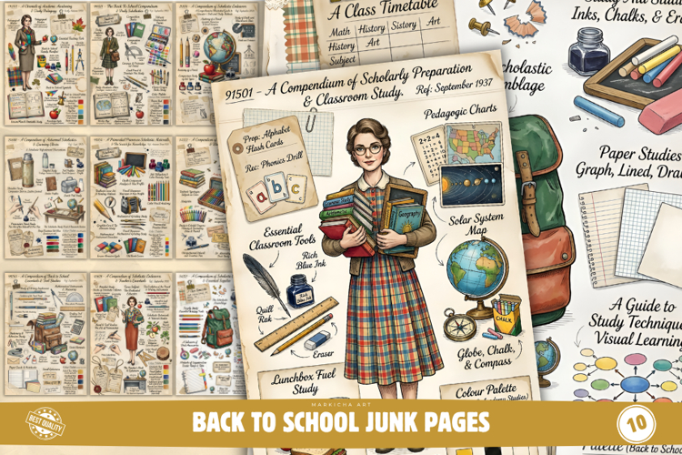 Back To School Junk Journal