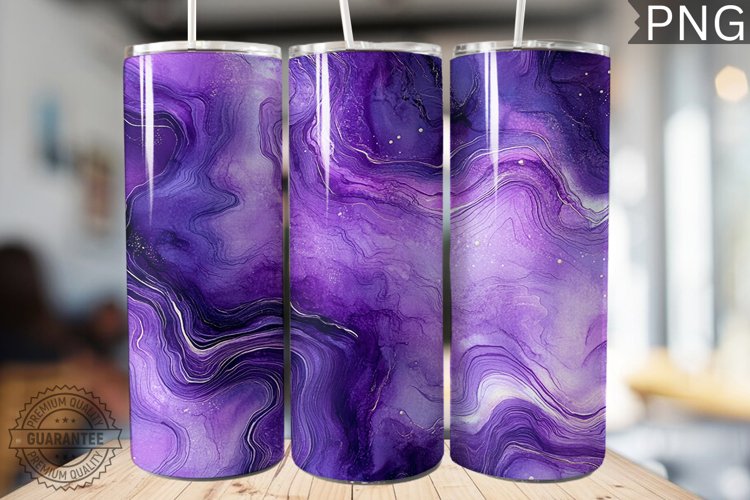 Alcohol Ink Tumbler Wrap Image 3