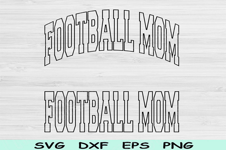 Football Mom Svg Cut Files, Football Mom Png, Football Mama