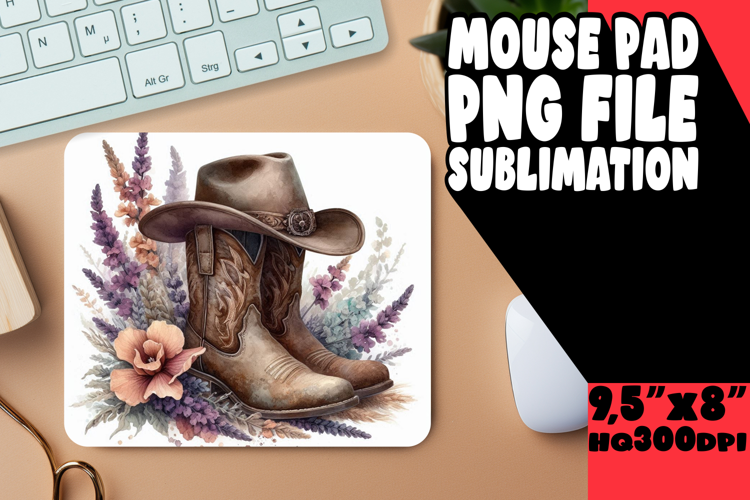 ENCHANTED DESK PAD SUBLIMATION STYLE, Western