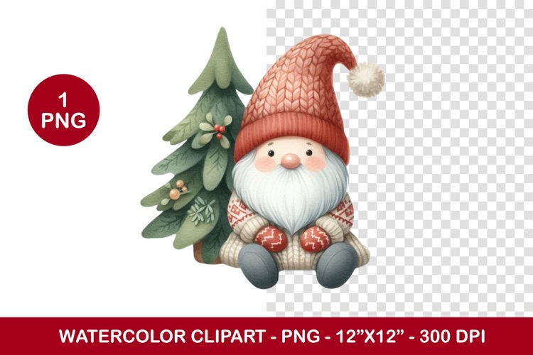 Cute Gnome Clipart Image 9