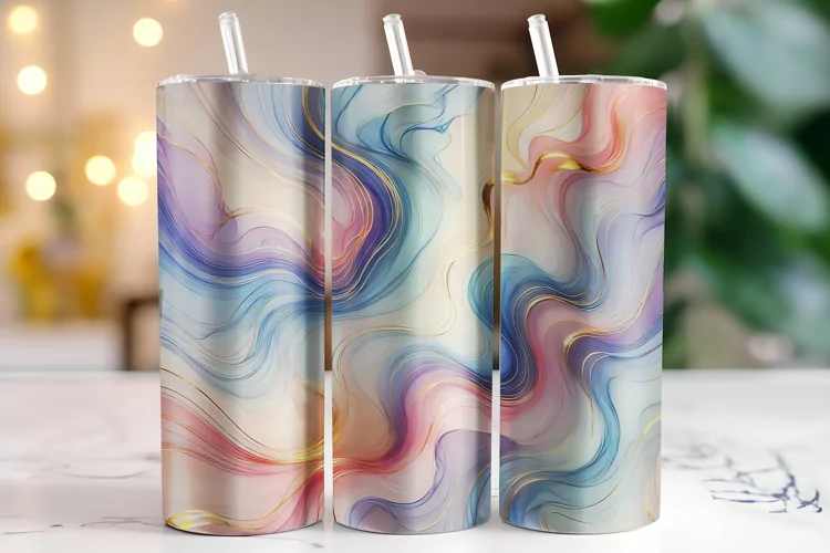 Marble Tumbler Wrap | Sublimation | Tumblers