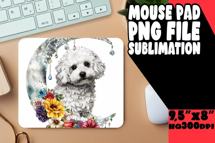 Color Splash Canines: Watercolor Mouse Pads
