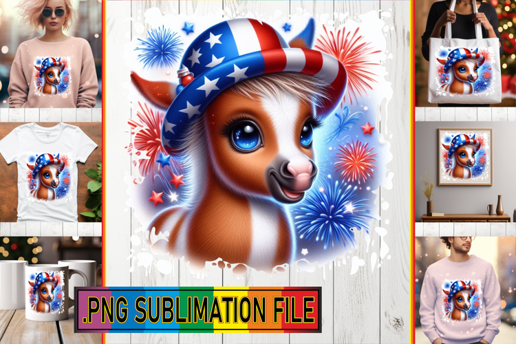 Bright PNG TSHIRT Ideas, USA Animals