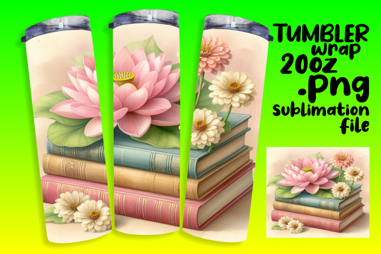 Custom 20oz Sublimation File , Books