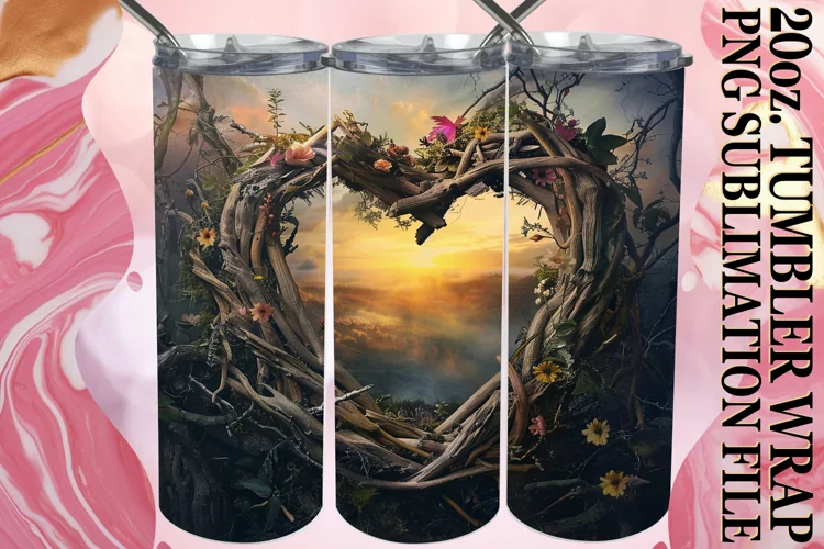 Heartwood Haven: 20oz Landscape Sublimation