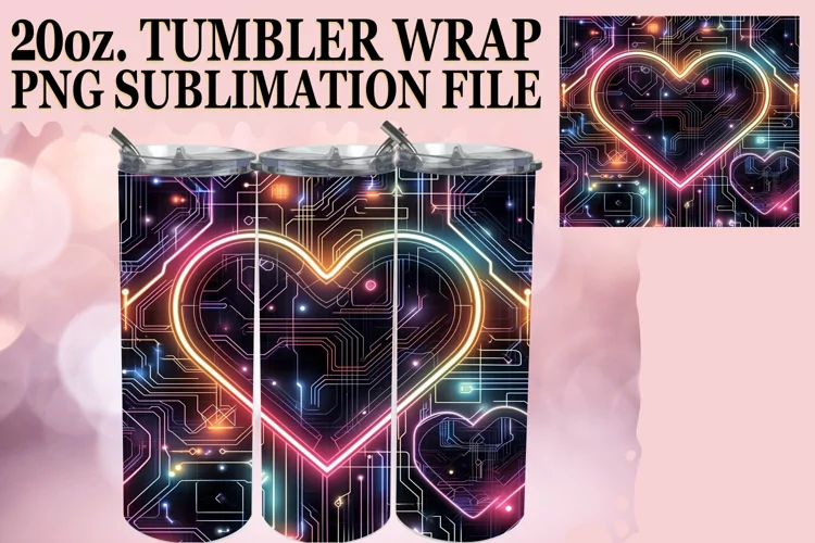 Sublimation Beauty - Love Tumbler Wrap