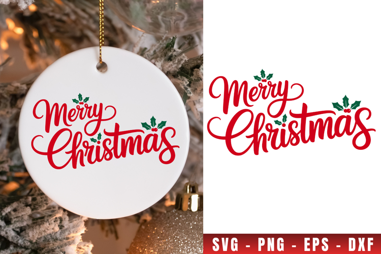 Merry Christmas Tree Svg Image 22