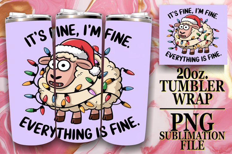 Christmas Tumbler Wrap Image 24