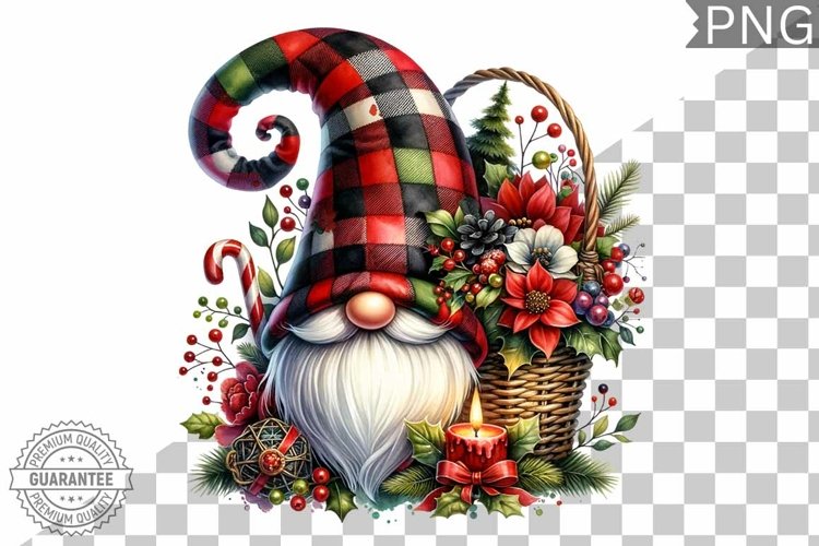 Christmas Gnome Clipart Image 7