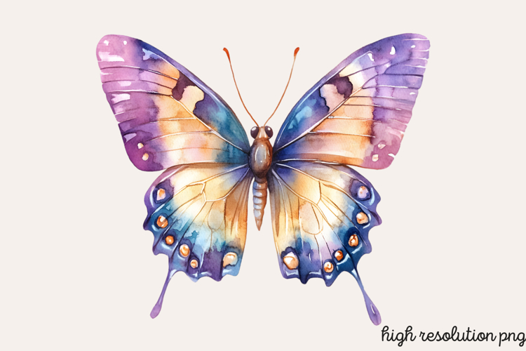 Watercolor Flowers Svg Image 4