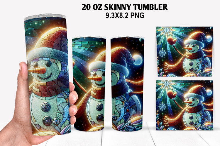 Christmas Tumbler Wrap Image 2