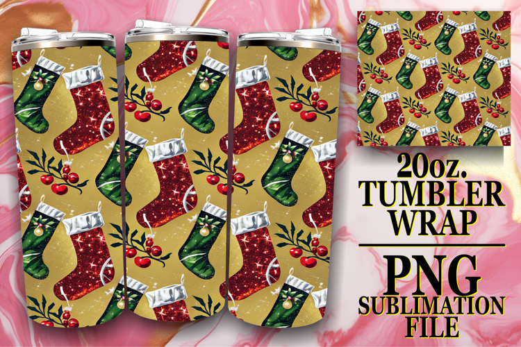 Christmas Tumbler Wrap Image 23