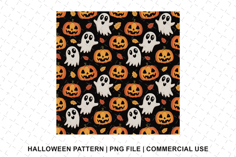 Halloween Seamless Pattern Image 23