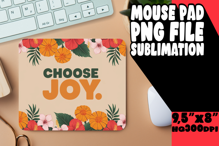 CHEERFUL DESK MAT FUN SUBLIMATION, Religious