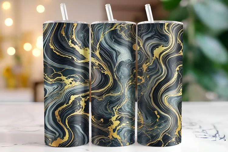 Marble Tumbler Wrap | Sublimation | Tumblers