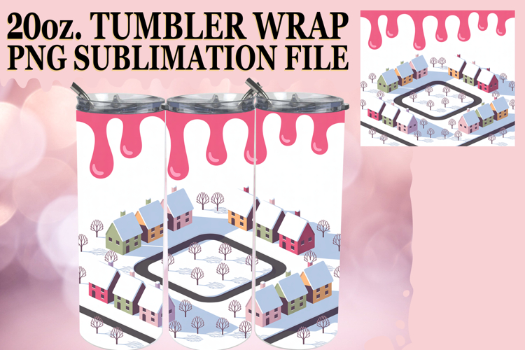 Christmas Tumbler Wrap Image 4