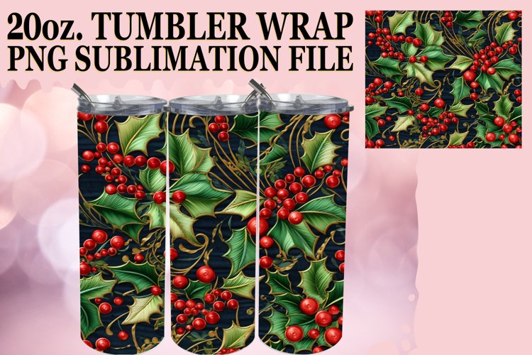 Christmas Tumbler Wrap Image 23