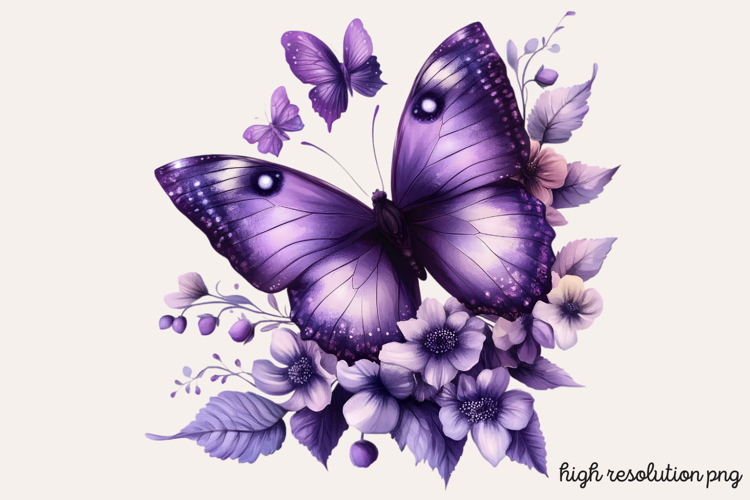 Watercolor Flowers Svg Image 2