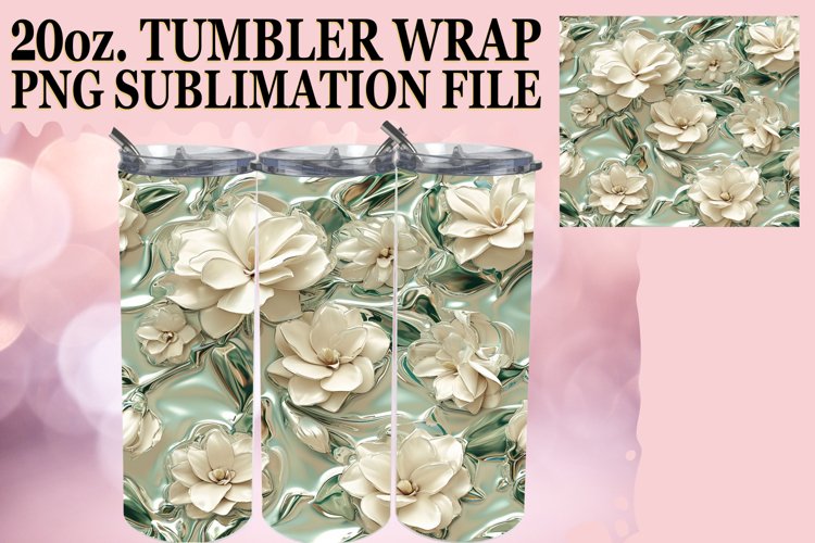 Blooming Spring Tumbler Beauty example image 1