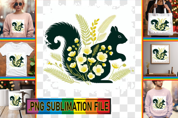 Timeless Tote Bag Magic Ideas, Flower Animals
