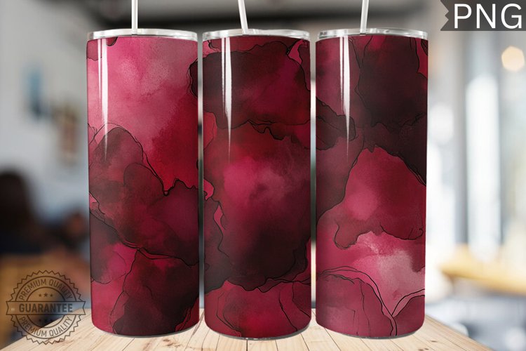 Alcohol Ink Tumbler Wrap Image 10