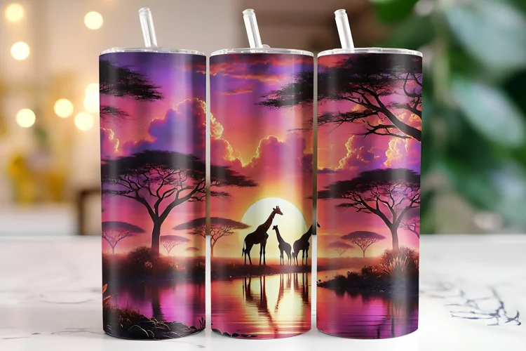 Sunset Tumbler Wrap | Sublimation | Tumblers