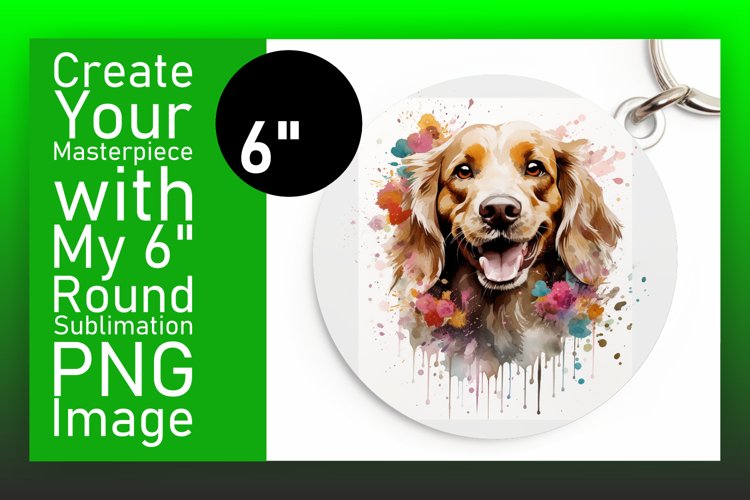 Whimsical Dog Sublimation Magic